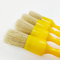 4PCS Soft Hog Bristle Round Brush for Car Auto Washing Detailing Cleaning